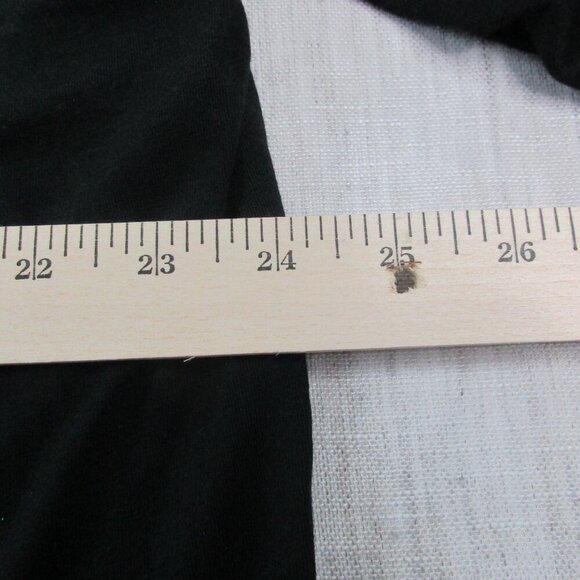 Terra & Sky Sweater Womens 2X Black Stretch Semi Fit V-Neck Long Sleeve Pullover - Picture 11 of 11